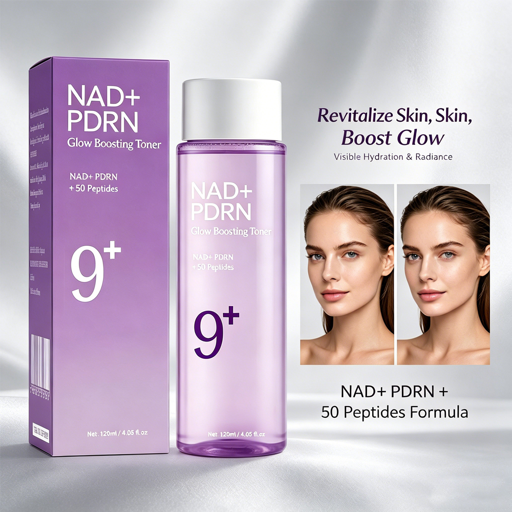 Centella Asiatica Toner - NAD+PDRN Glow Boosting Toner, Firming, Hydrating,