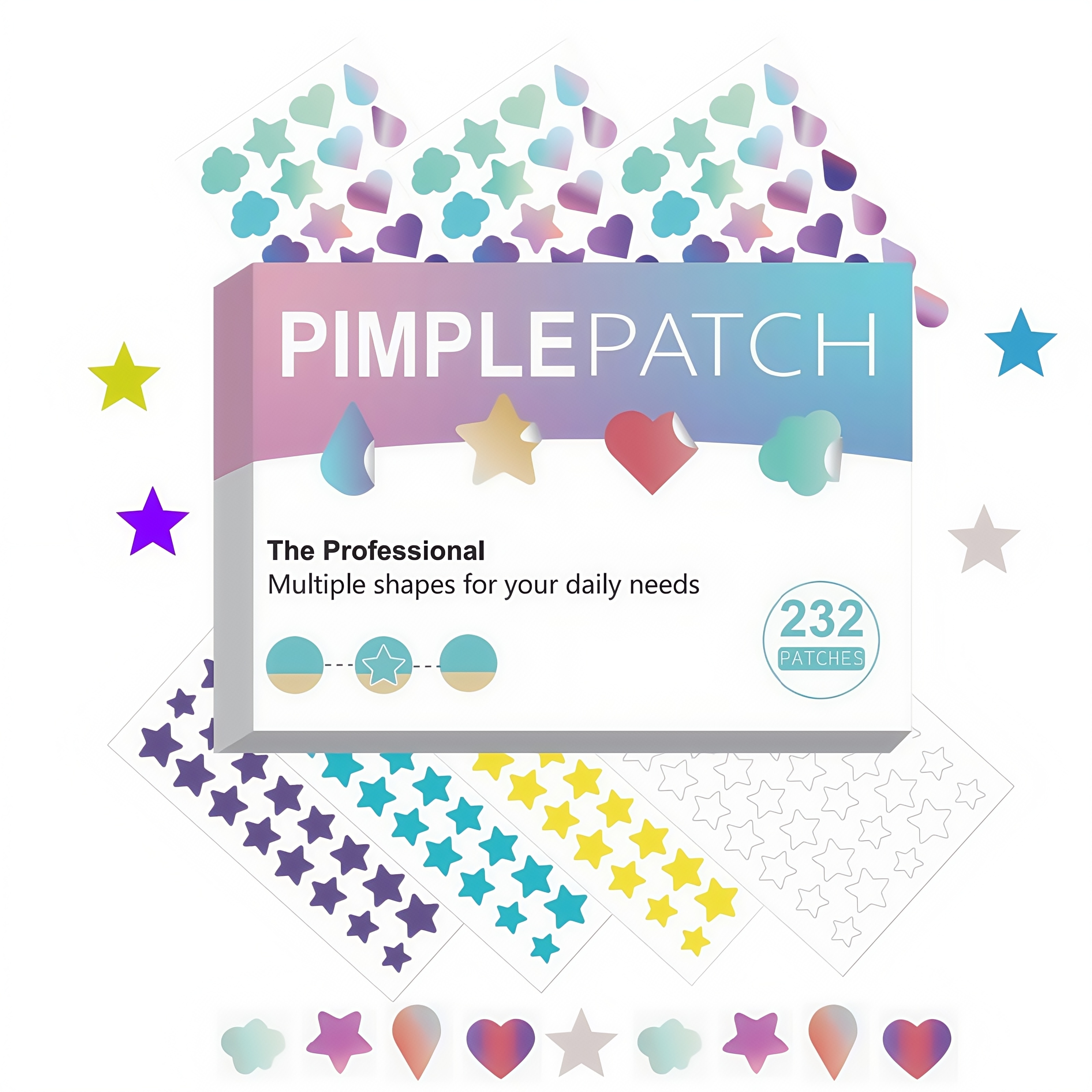 Skincare You - Microneedle Acne Pimple Patch 232PCS Waterproof