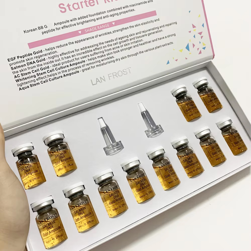 Coenzyme Q10 Cream - Korea 8ml Salmon DNA Gold Ampoule