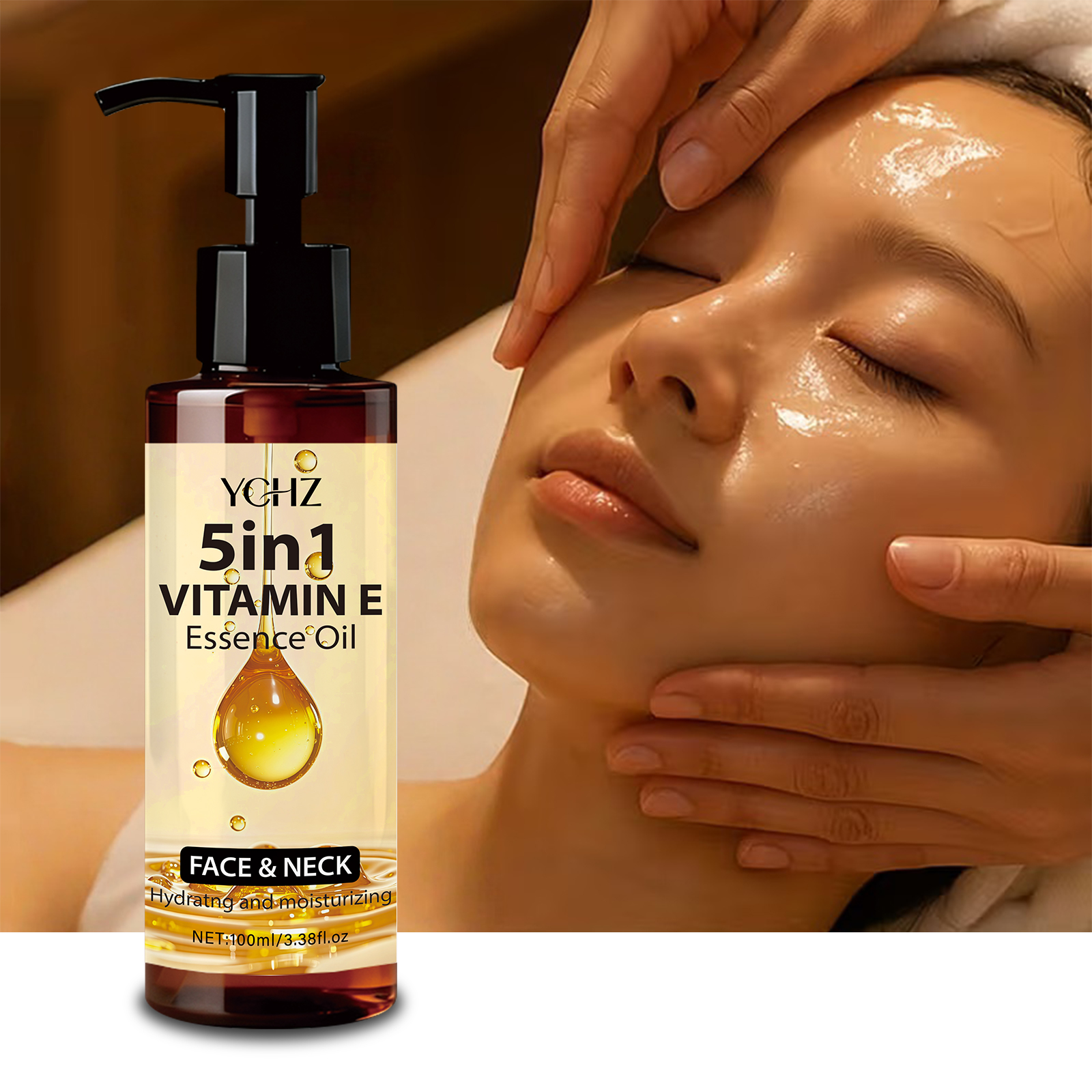 Skincare Niacinamide - Vitamin E Essential Oil--Natural Multi-Plant Extract,