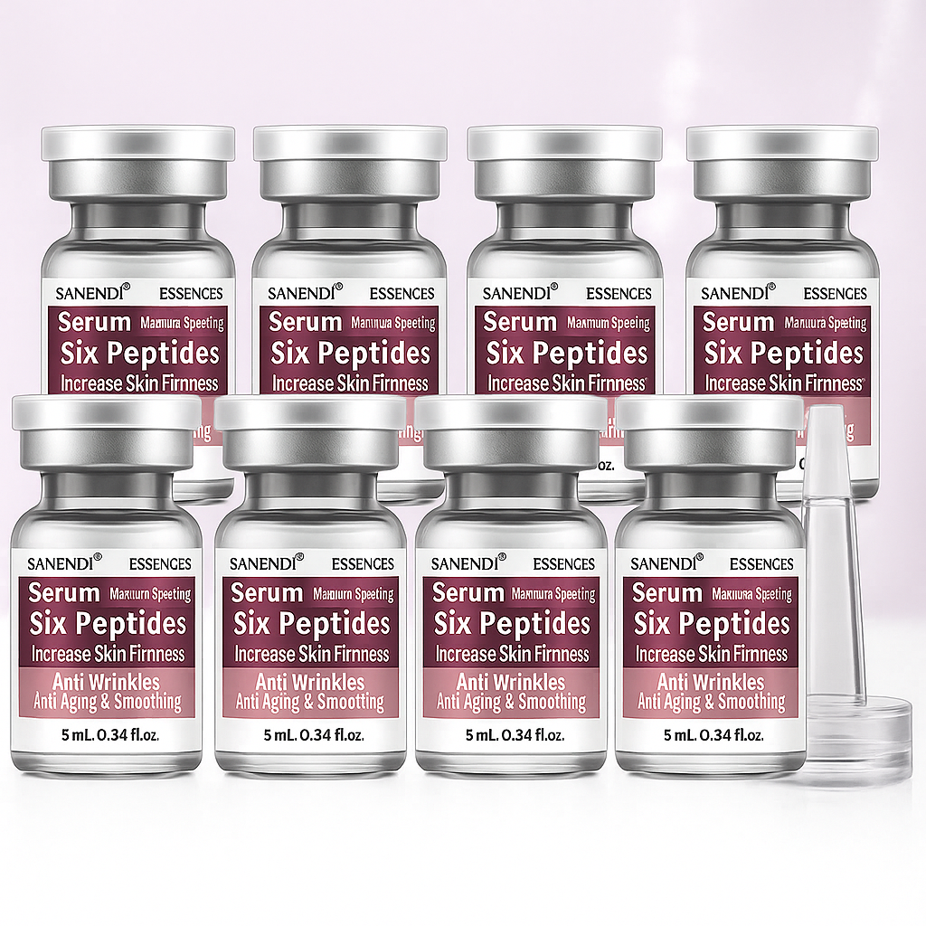 Coenzyme Q10 Cream - 10pcs/Box Six Peptide Ampoule Hyaluronic acid
