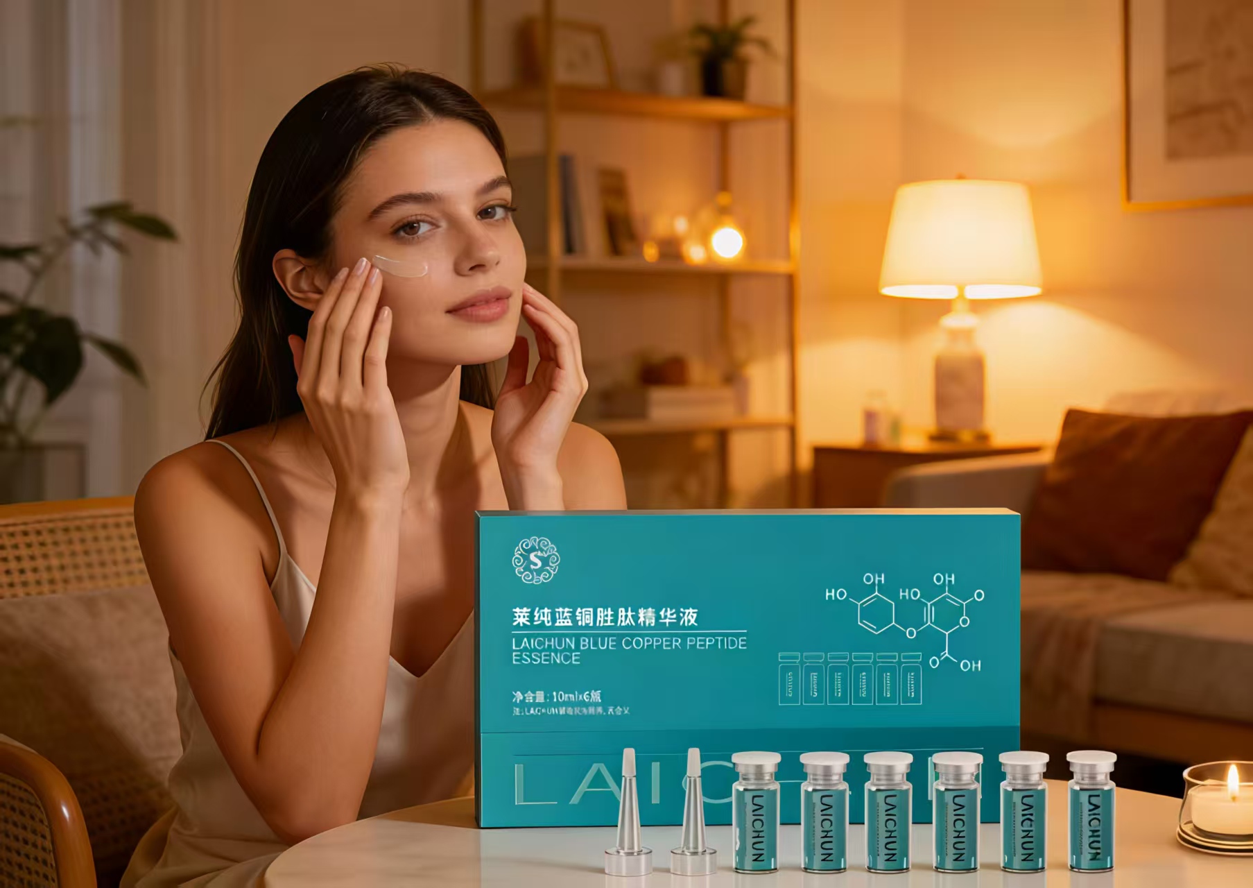 Coenzyme Q10 Cream - Blue copper peptide Niacinamide Serum Anti