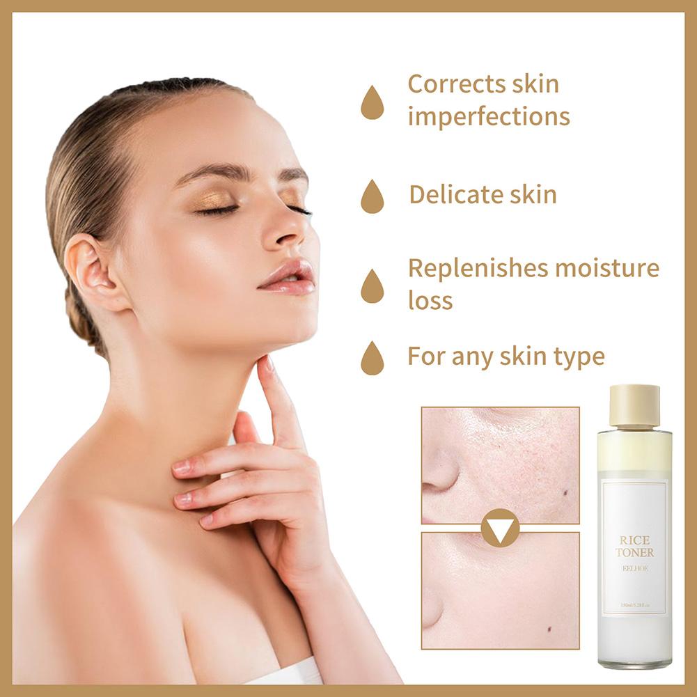 Rice Essence Toner 150ml Glow  - Skincare Niacinamide reseña y precio