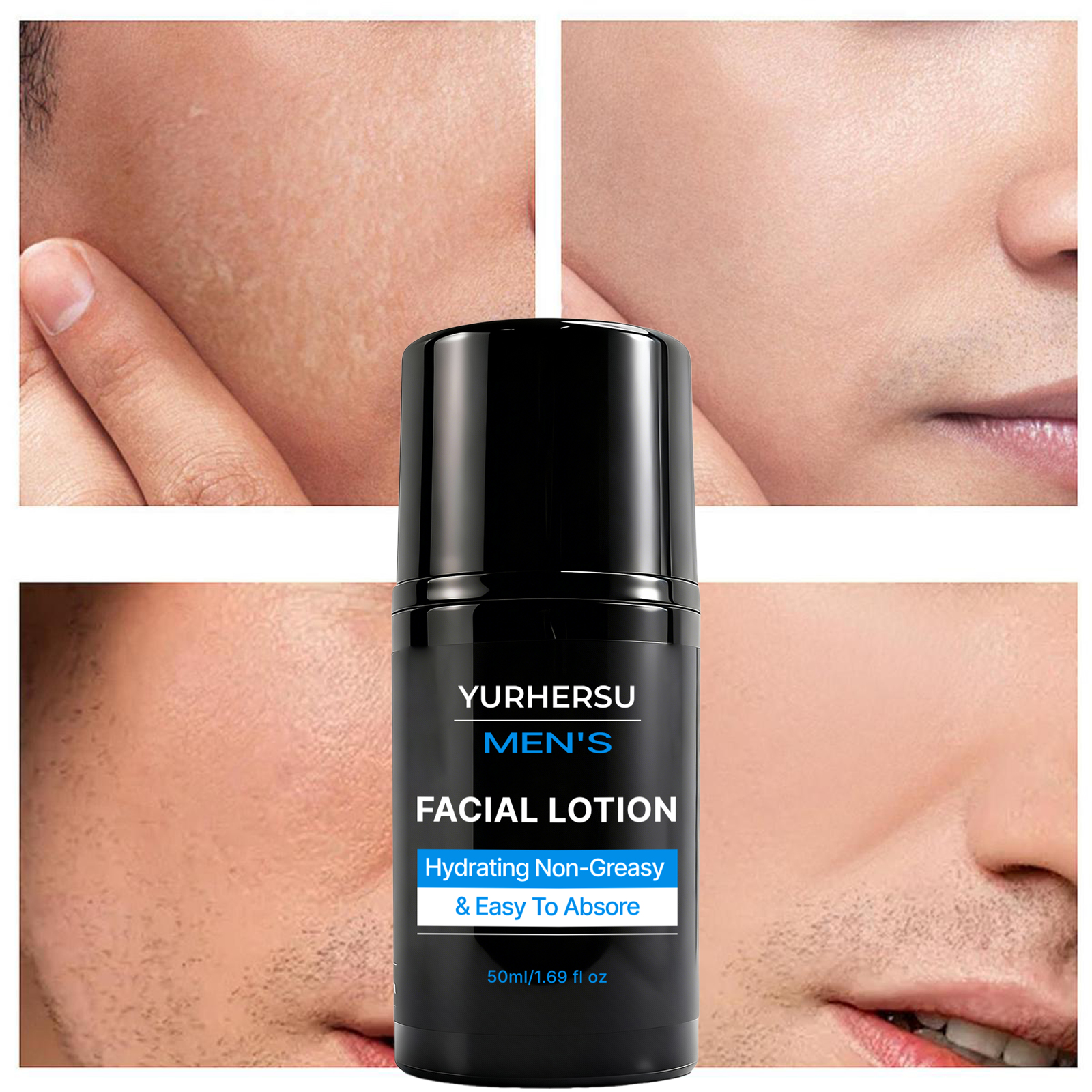 Men's Moisturizing Lotion Face - Skincare Niacinamide reseña y precio