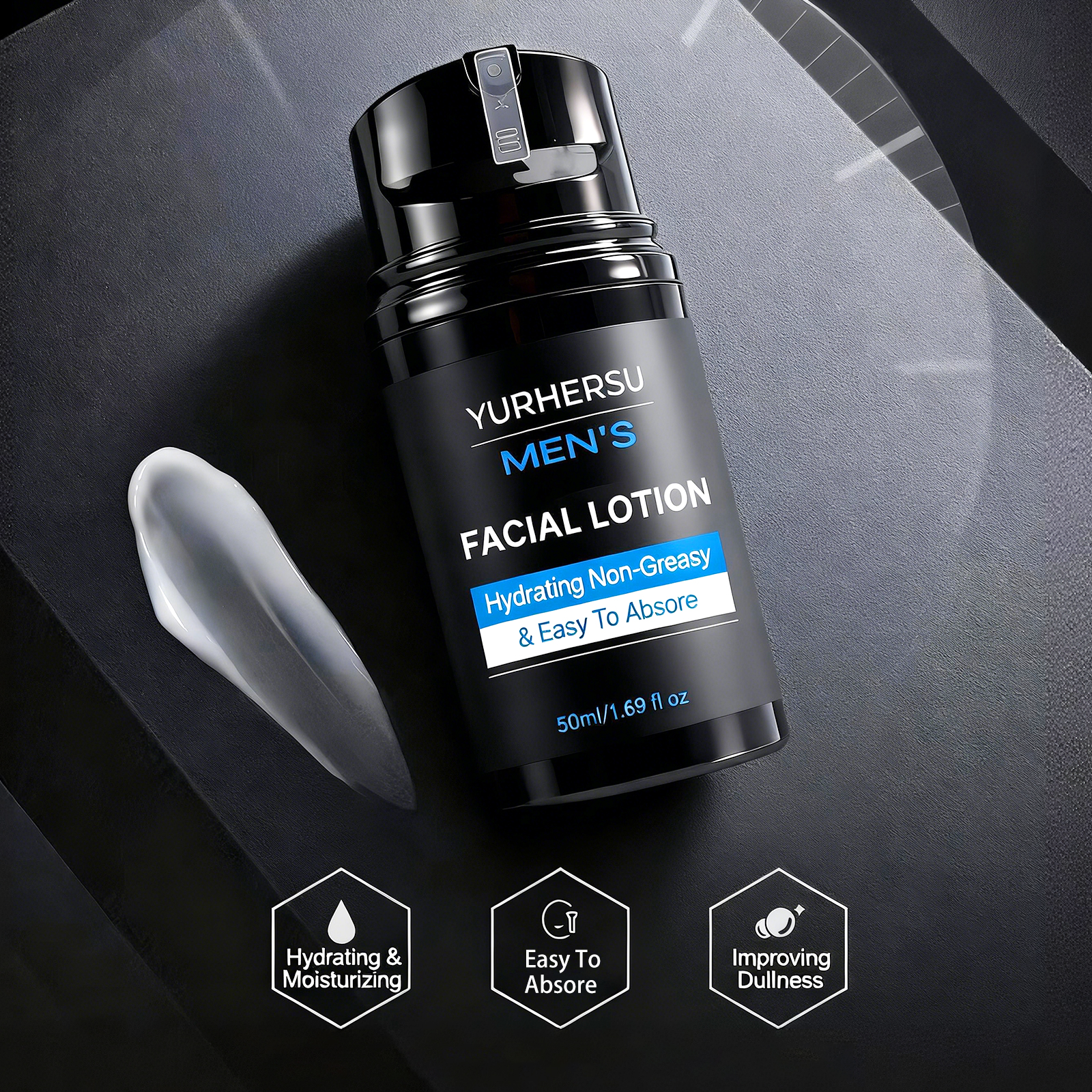 Men's Moisturizing Lotion Face - Skincare Niacinamide reseña y precio