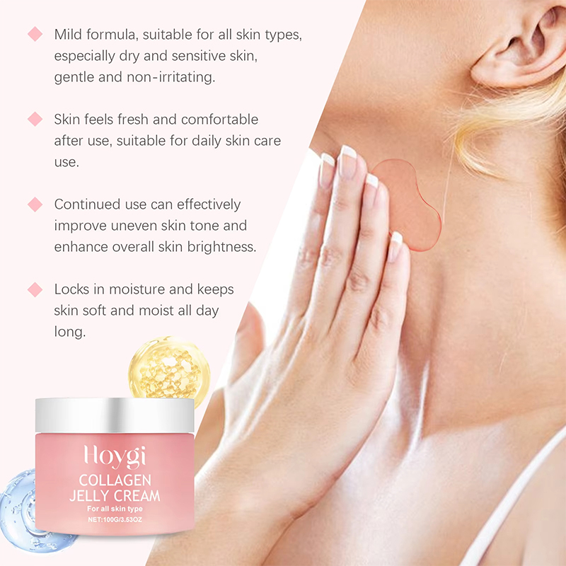 100g Jelly Face Cream Collagen - Skincare Niacinamide reseña y precio