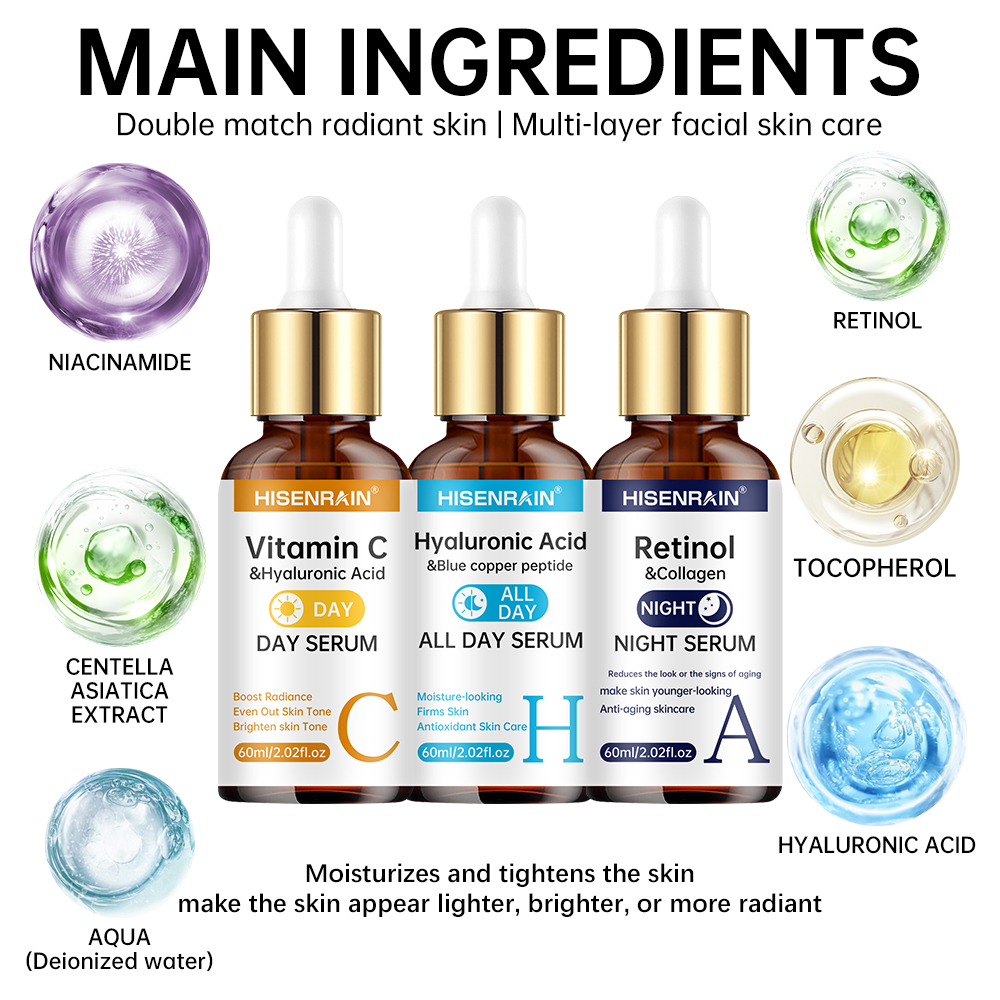HISENRAIN Vitamin C + Retinol  - Coenzyme Q10 Cream reseña y precio