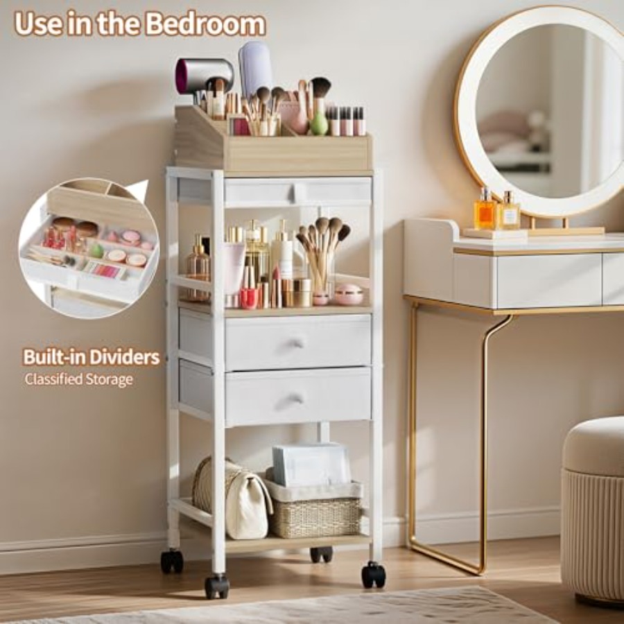 Makeup Organizer Cart Floor Sk - Skincare You reseña y precio
