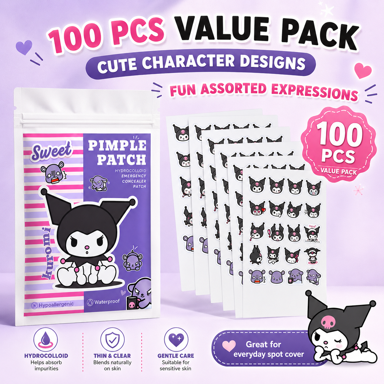 Hello Kitty Cute Pimple Patche - Skincare You reseña y precio
