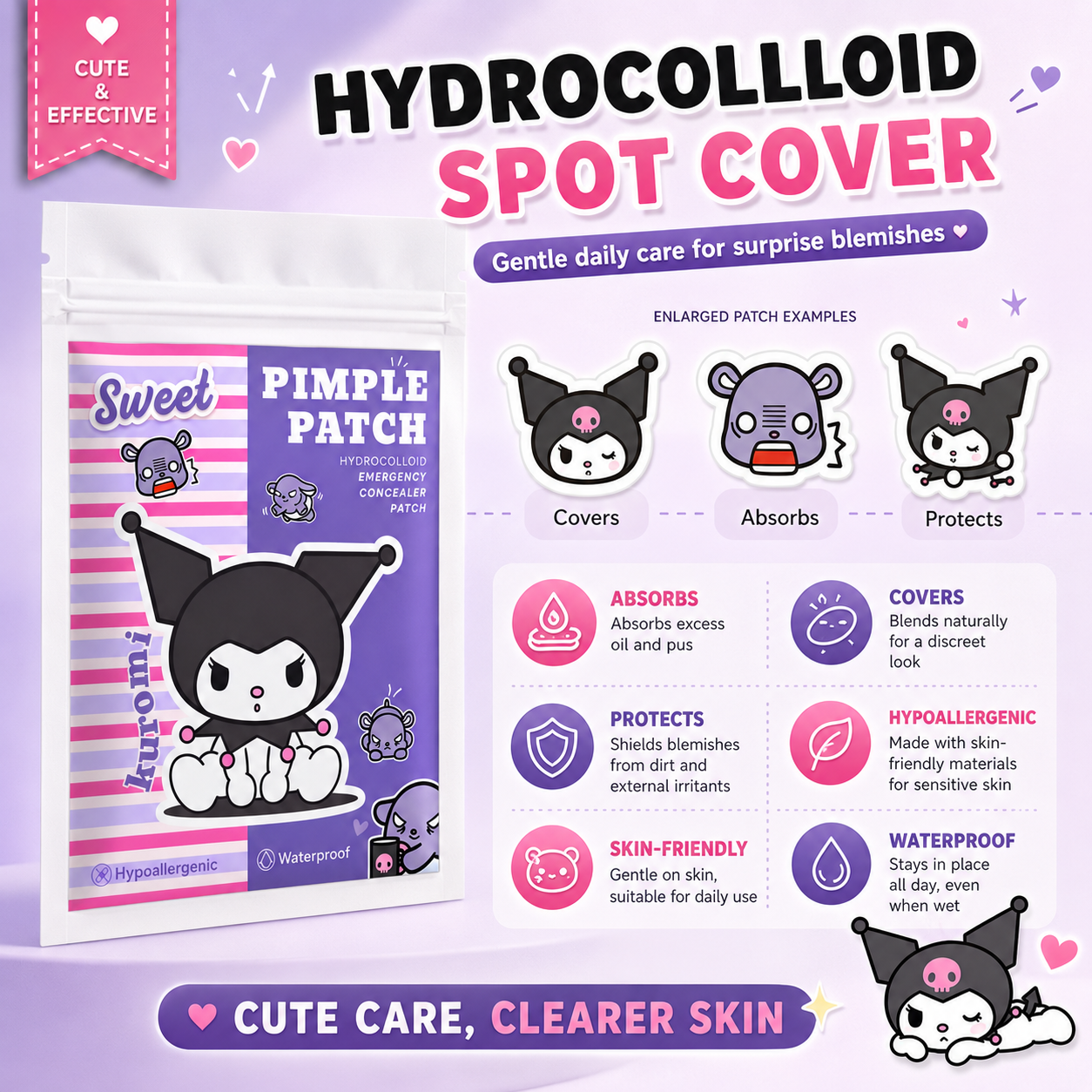 Hello Kitty Cute Pimple Patche - Skincare You reseña y precio