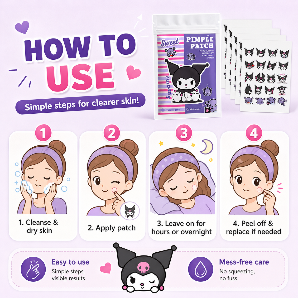 Hello Kitty Cute Pimple Patche - Skincare You reseña y precio