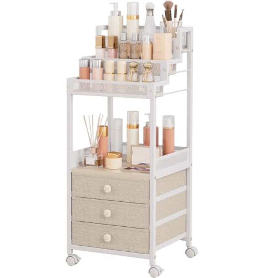 Makeup Organizer Storage Cart  - Skincare You reseña y precio