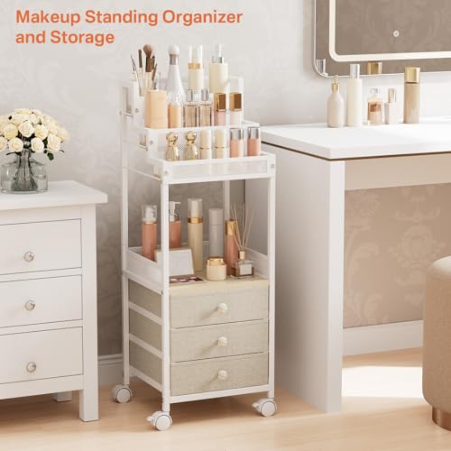 Makeup Organizer Storage Cart  - Skincare You reseña y precio