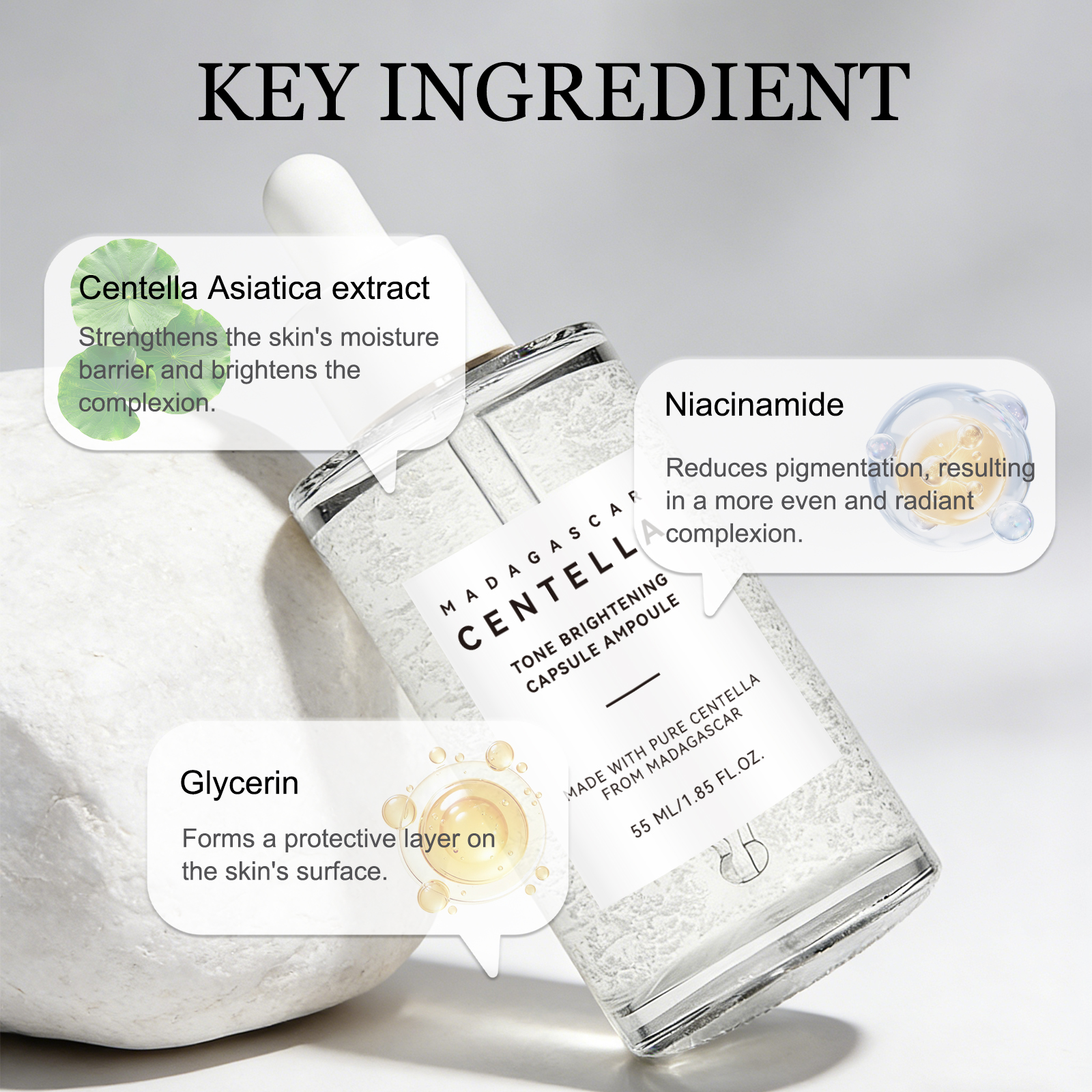 Skin Tone Perfector Brightenin - Centella Asiatica Toner reseña y precio
