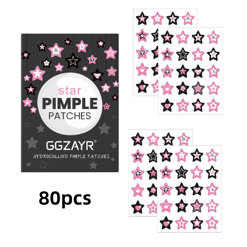 80/160pcs Star Acne Patch Set  - Skincare You reseña y precio