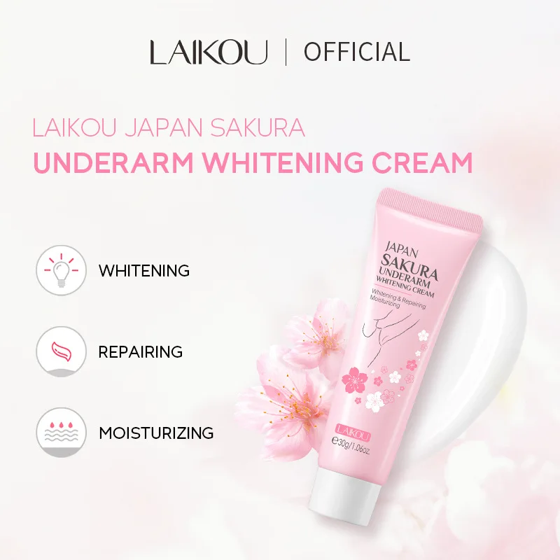 Laikou Sakura Body Care Cream  - Skincare Niacinamide reseña y precio