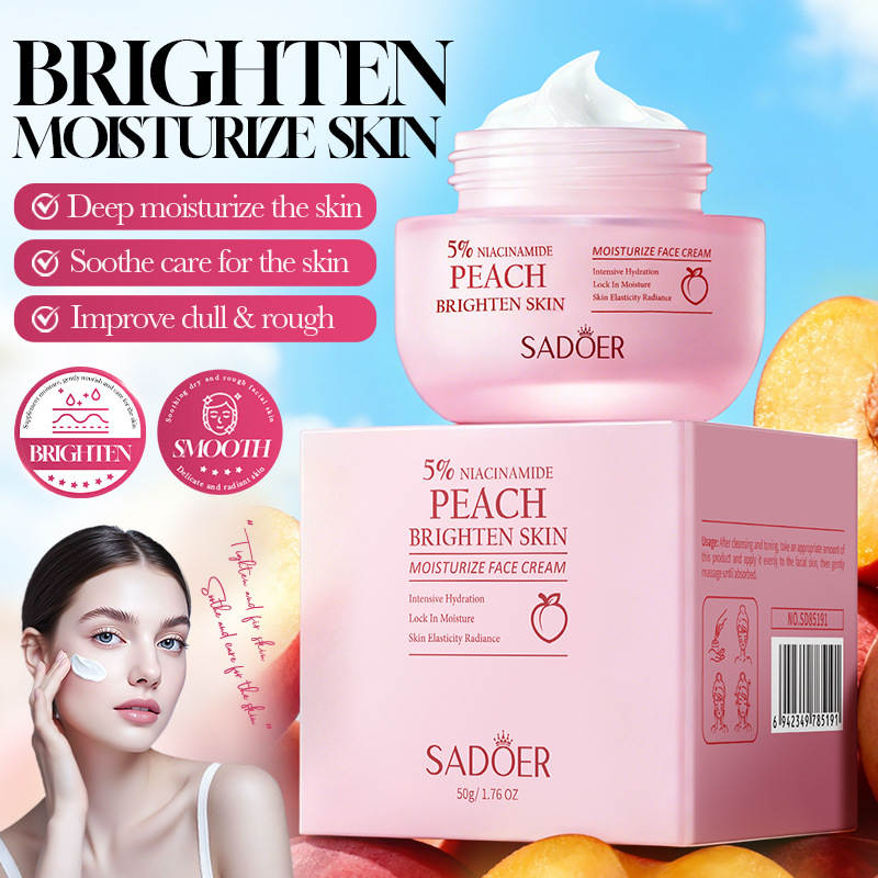 SADOER Peach Niacinamide Brigh - Skincare Niacinamide reseña y precio