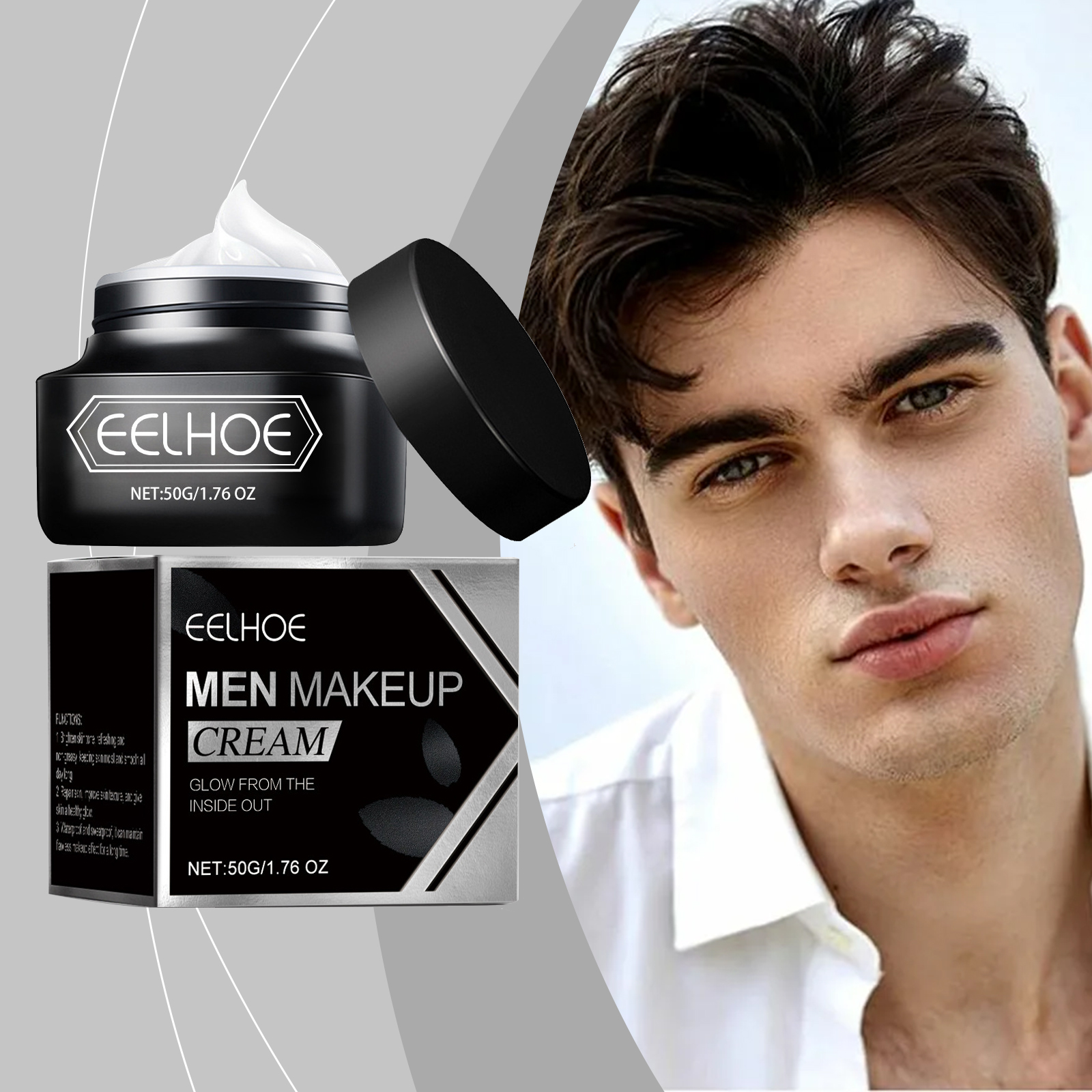 EELHOE BB Cream for Men Cosmet - Skincare Centella reseña y precio