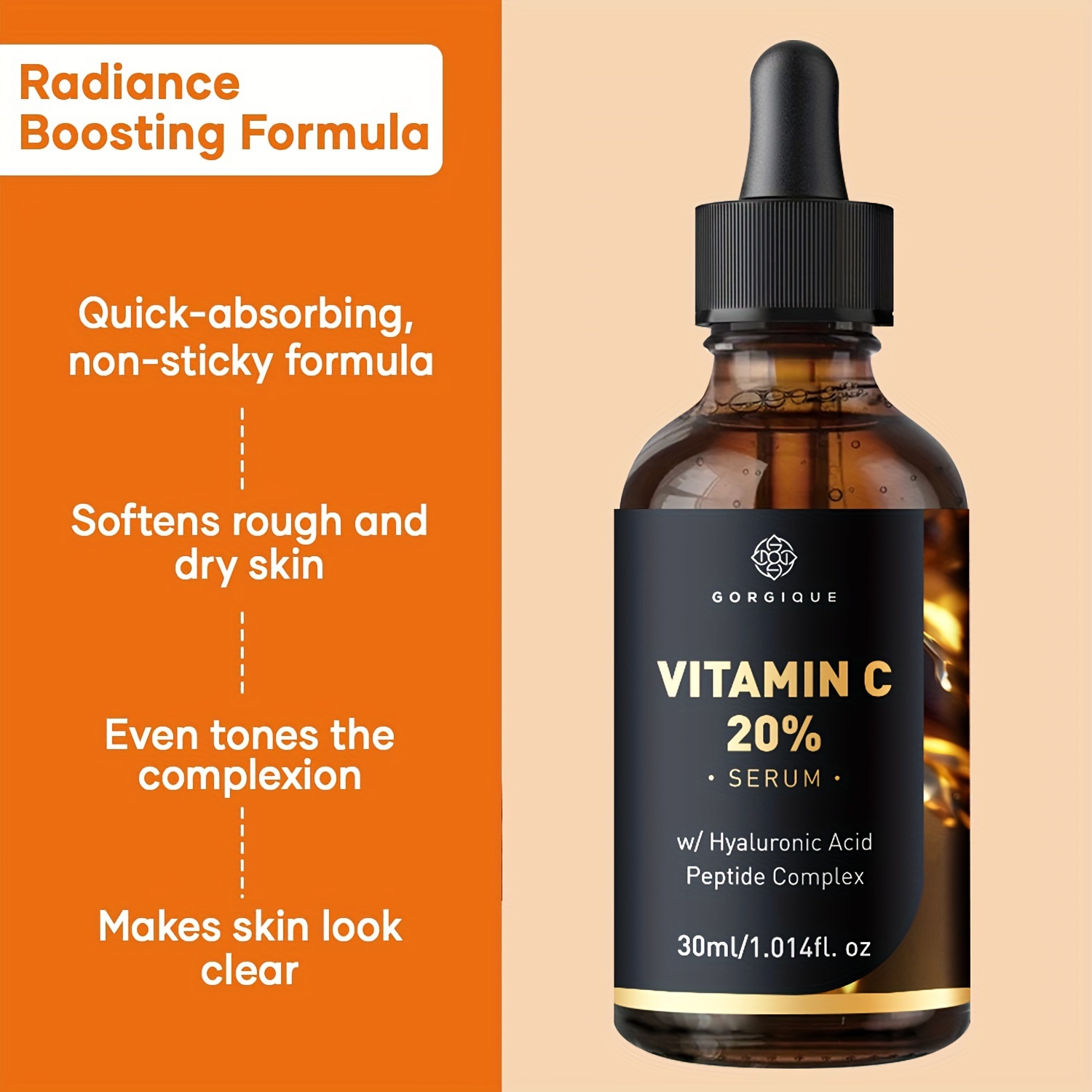 Vitamin C Serum for Face Enhan - Coenzyme Q10 Cream reseña y precio