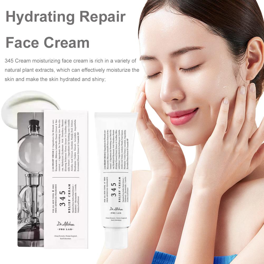 345 Relief Cream Moisturizer F - Skincare Niacinamide reseña y precio