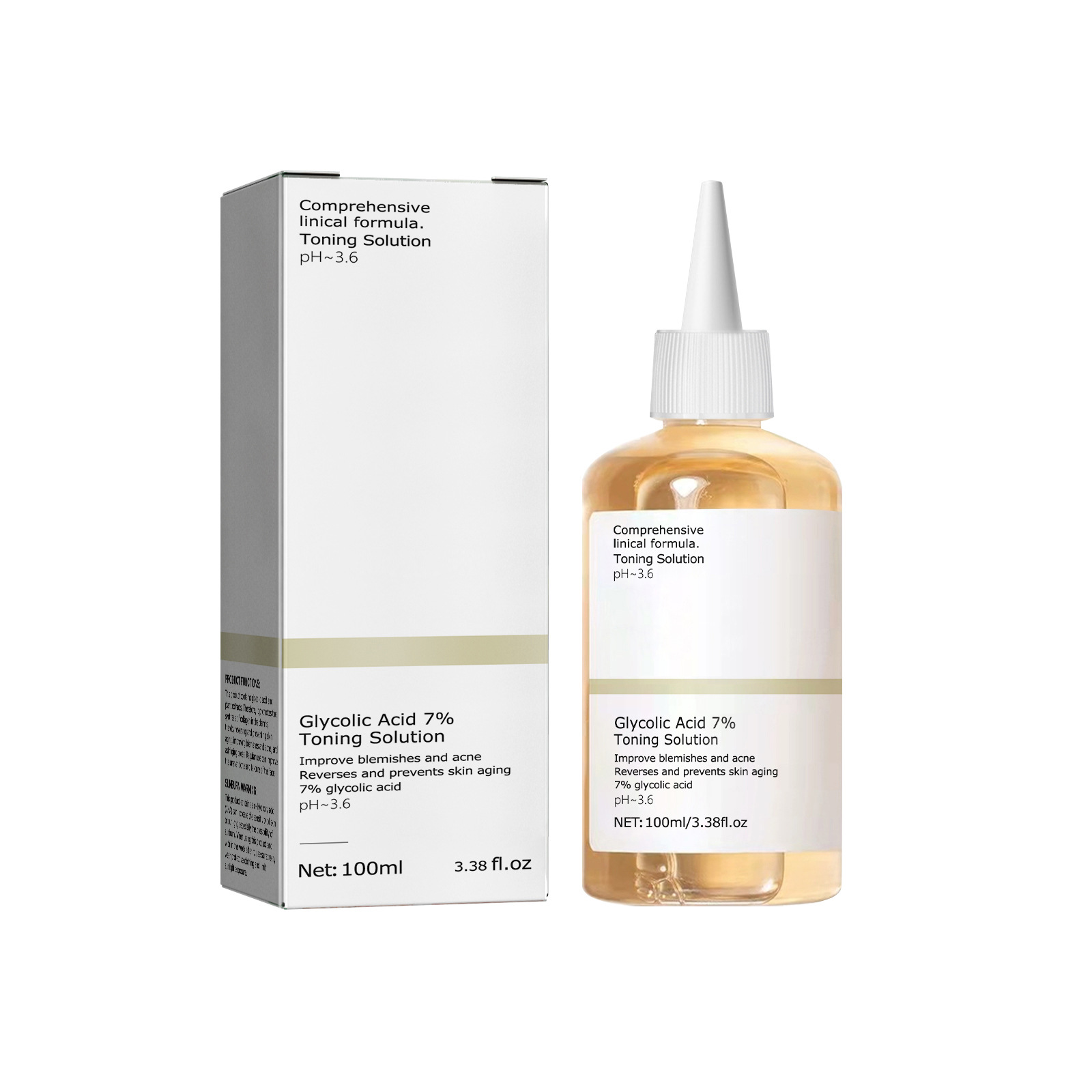 100ml Glycolic Acid 7% Toning  - Centella Asiatica Toner reseña y precio
