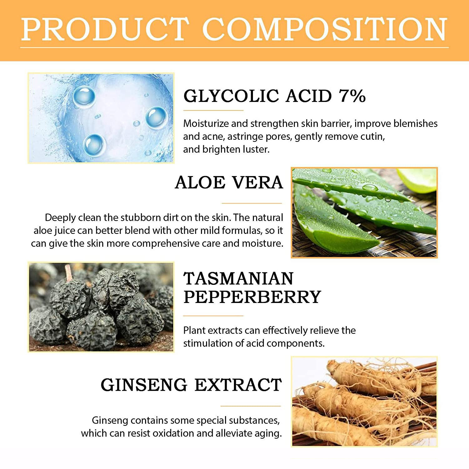 100ml Glycolic Acid 7% Toning  - Centella Asiatica Toner reseña y precio
