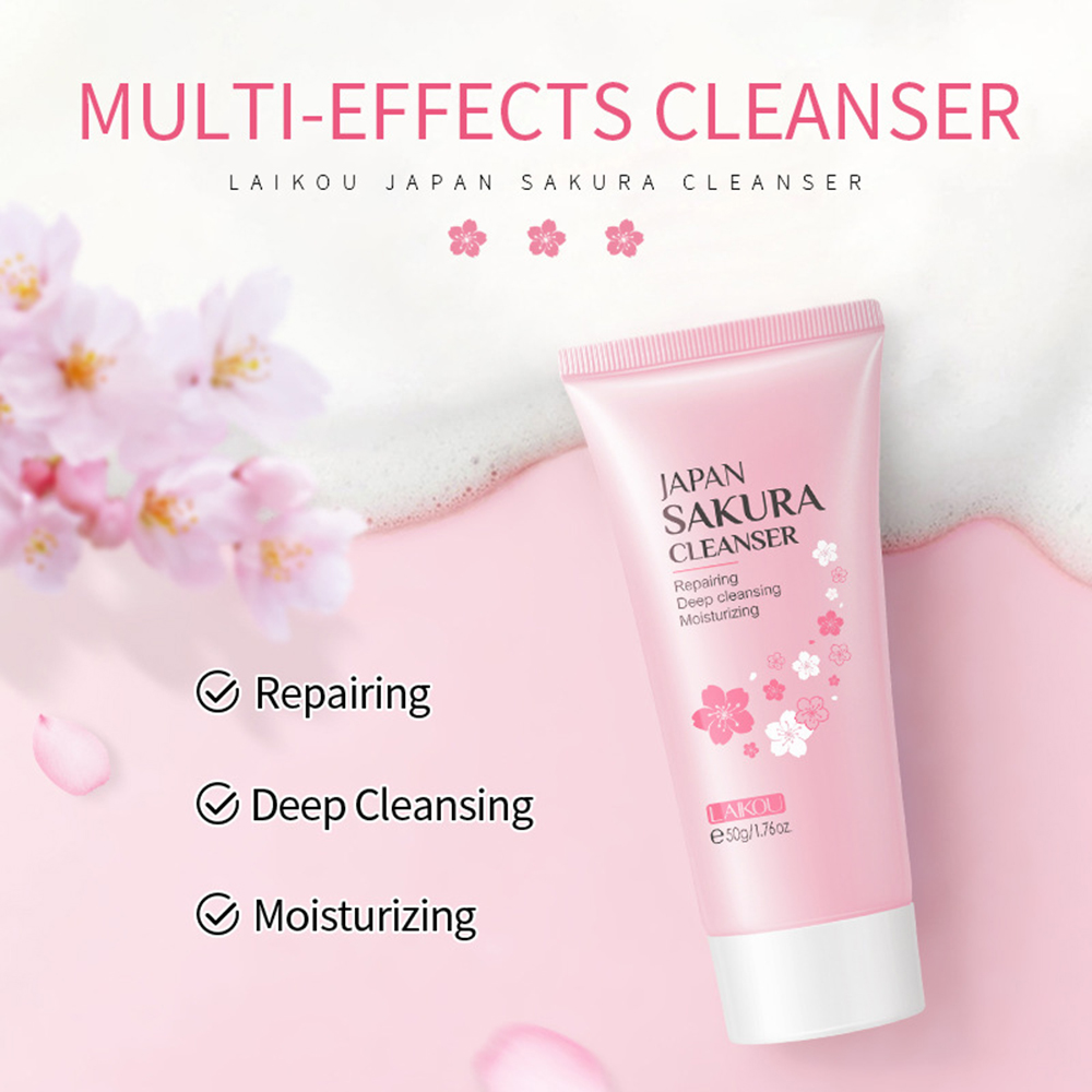 LAIKOU 8Pcs Sakura Facial Skin - Skincare Niacinamide reseña y precio