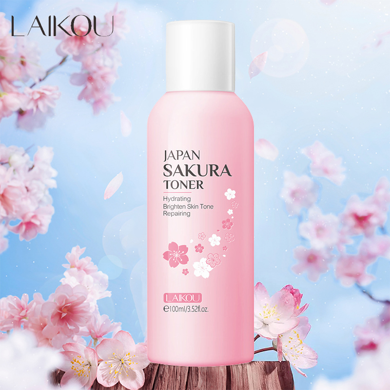 LAIKOU 8Pcs Sakura Facial Skin - Skincare Niacinamide reseña y precio