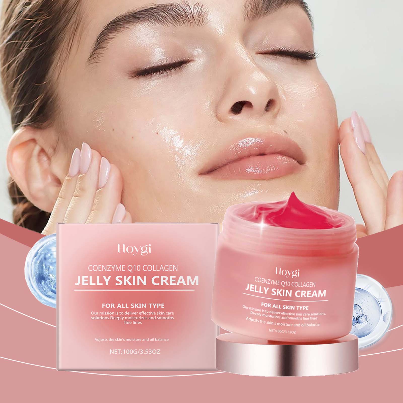 Collagen Jelly Cream Deeply Mo - Coenzyme Q10 Cream reseña y precio