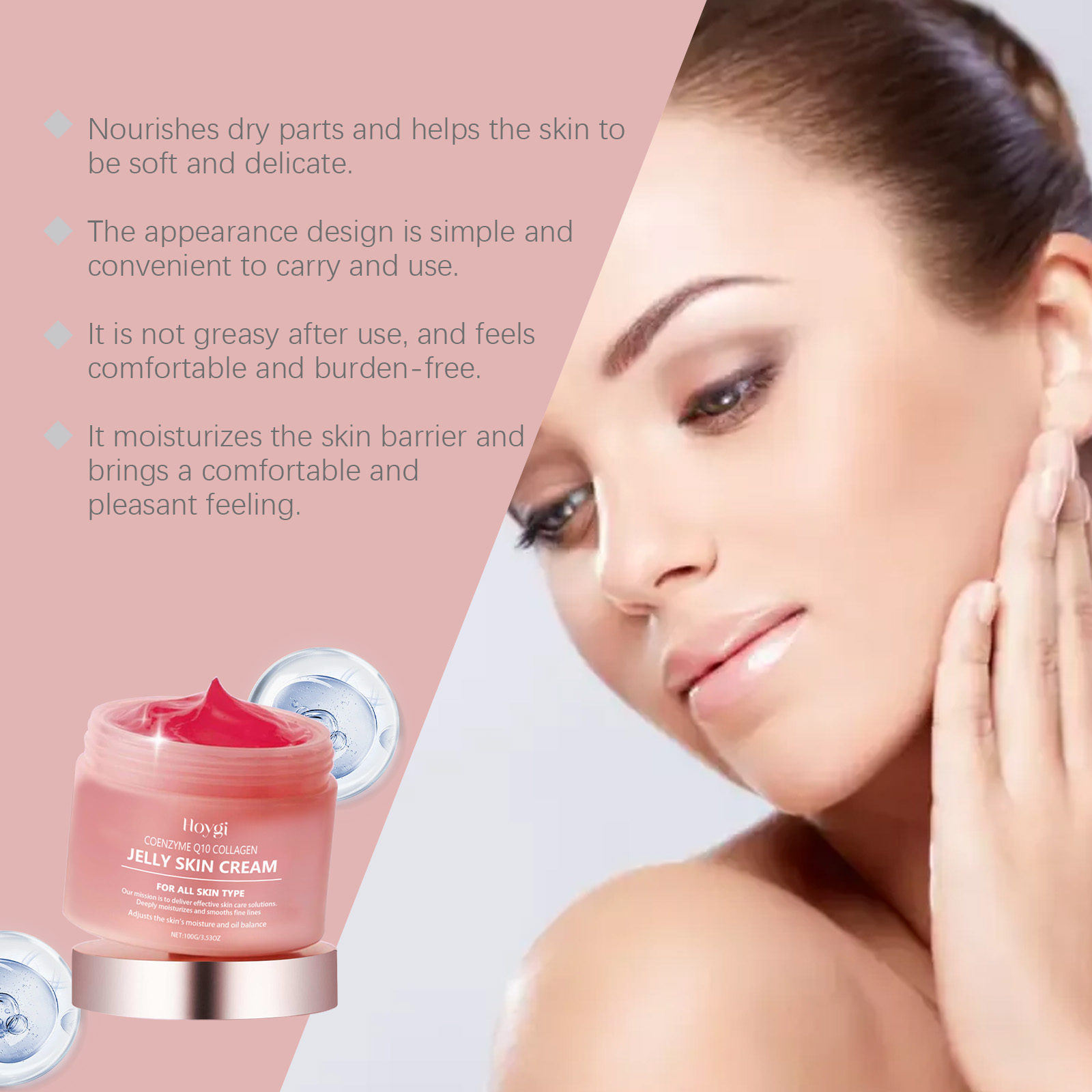 Collagen Jelly Cream Deeply Mo - Coenzyme Q10 Cream reseña y precio