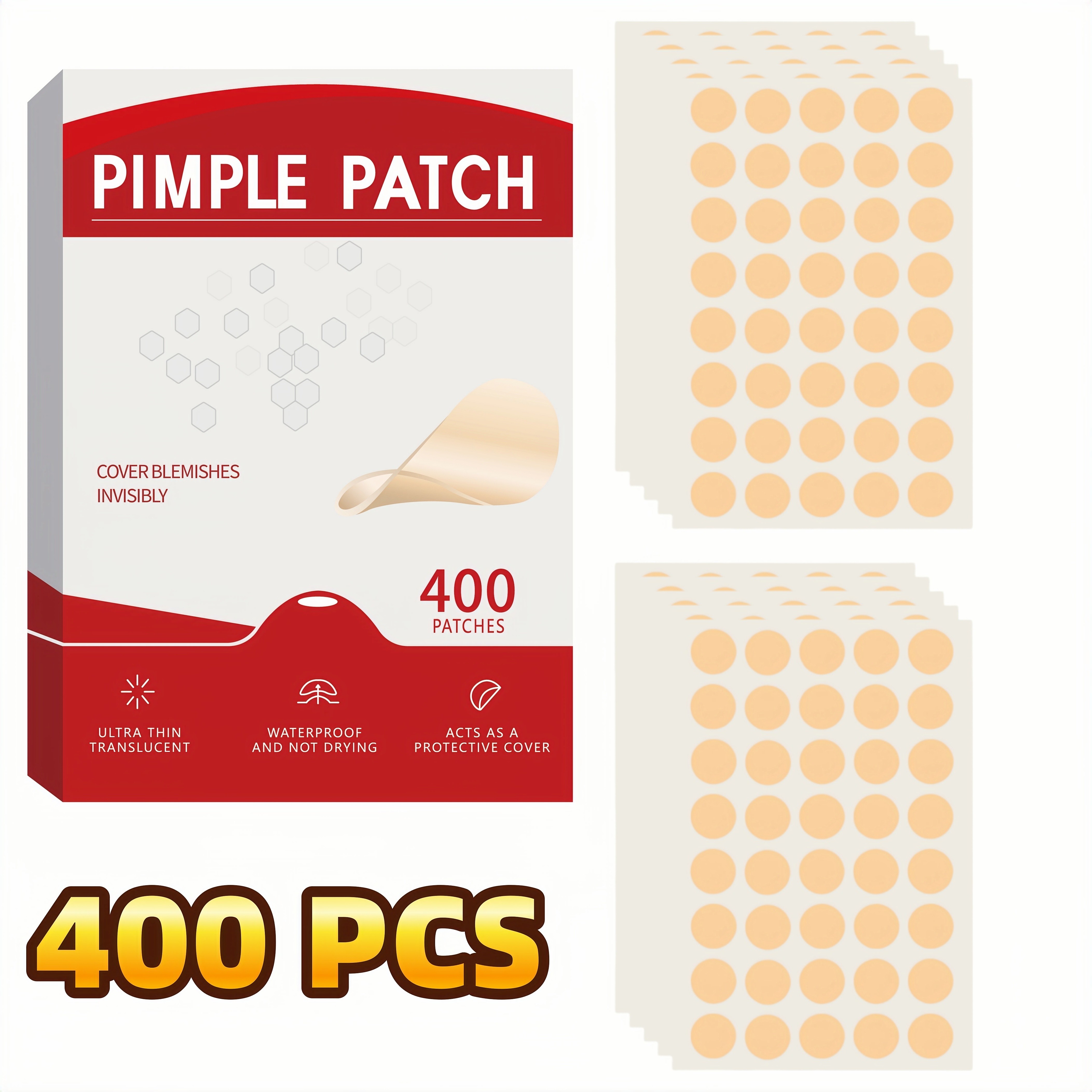 400pcs Acne Patch, Covers Pimp - Skincare You reseña y precio